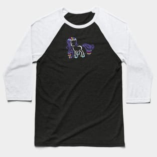 Tribal Pony - Rainbow Power Rarity Baseball T-Shirt